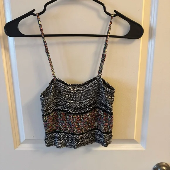 Multicolored Cropped Tank Top from PacSun - Picture 2 of 4